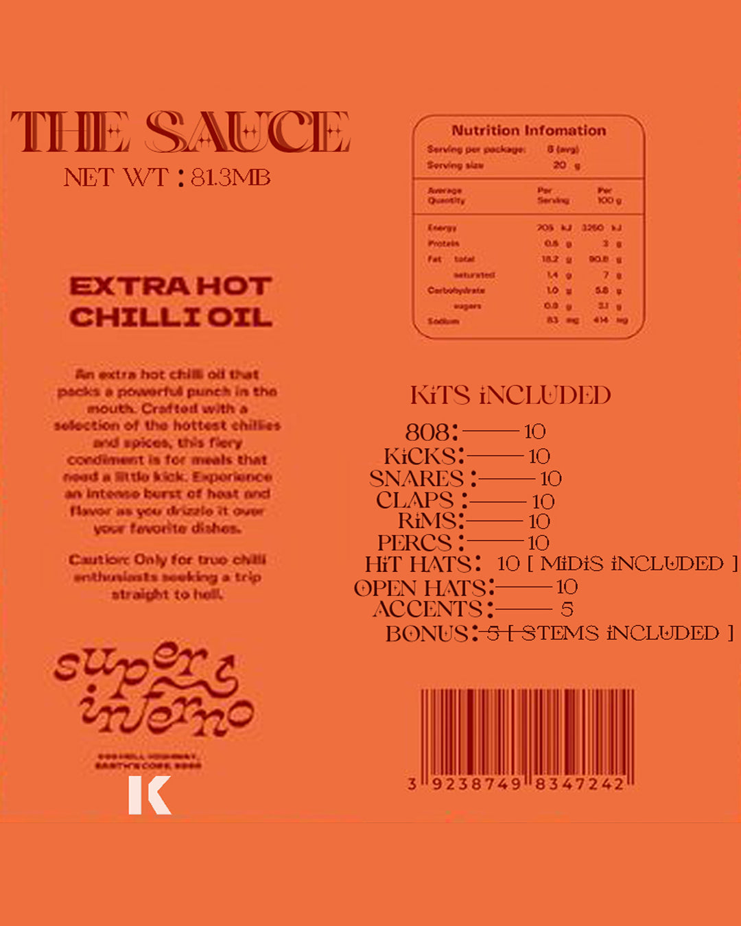 DRUM KIT TRAP #THE SAUCE- PROD BY @_kardu kardu