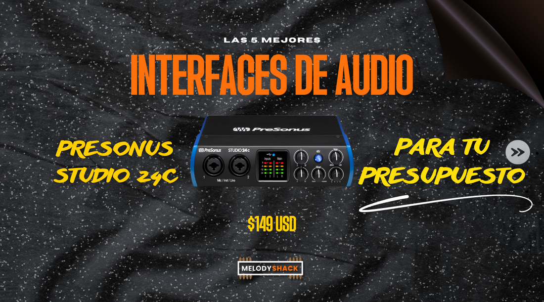Las 5 mejores interfaces de audio según tu presupuesto melodyshack