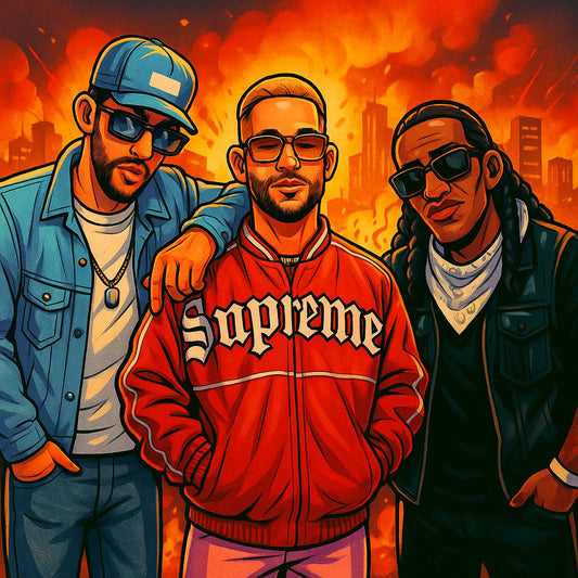 Beat Reggaeton - Type Mora, Arcangel, Bad Bunny - EL CALENTON @_kardu