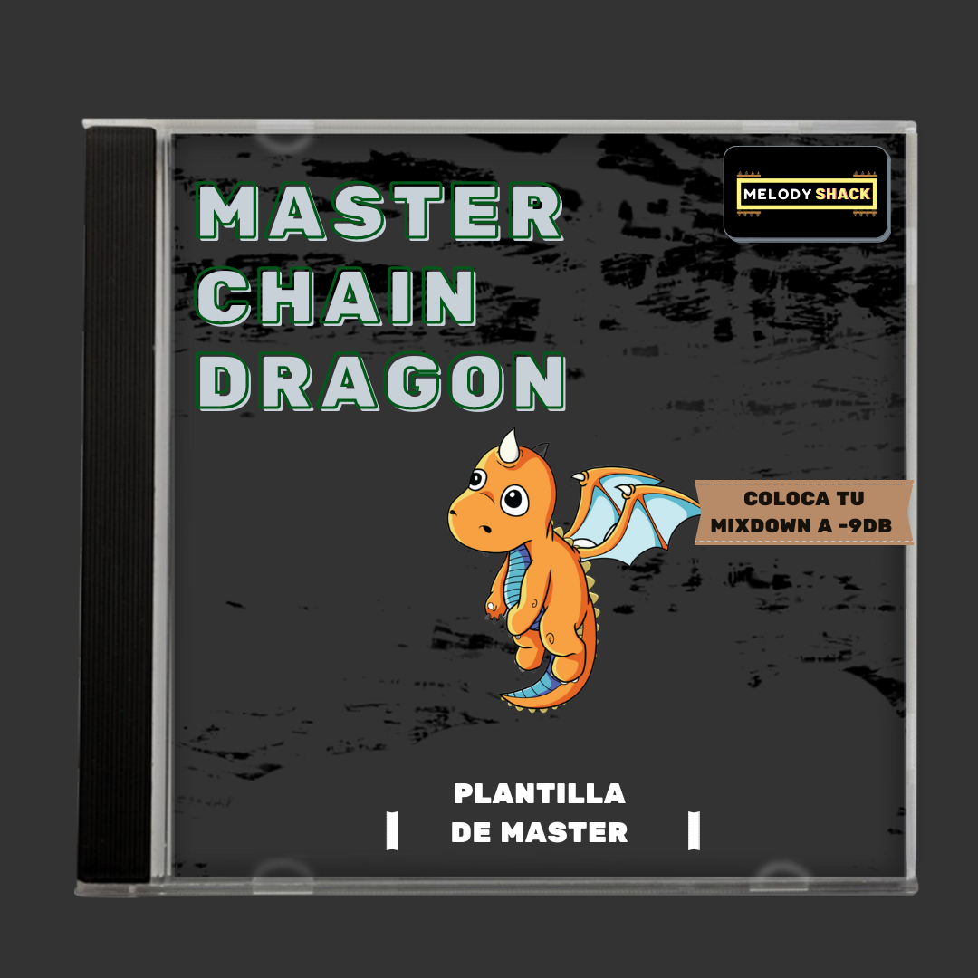 FL STUDIO 20 MASTER CHAIN DRAGON - Plantilla para MASTERING